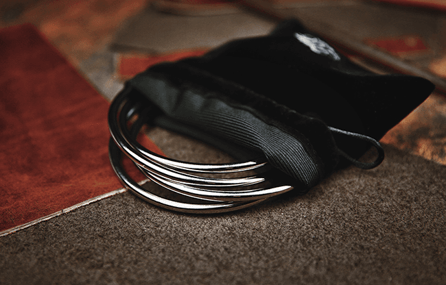 4" Linking Rings (Chrome) by TCC - Trick