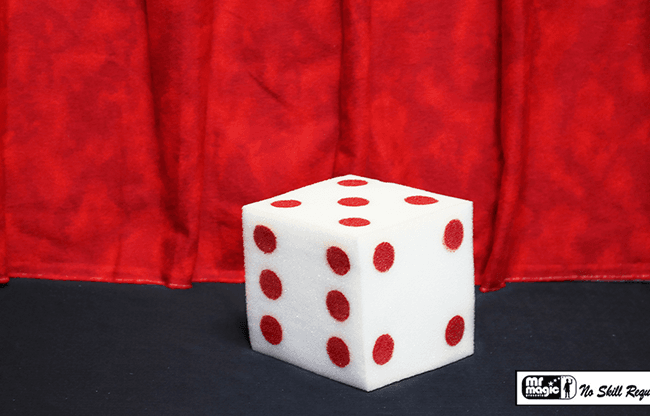 Ball to Dice (Red/White) by Mr. Magic - Trick