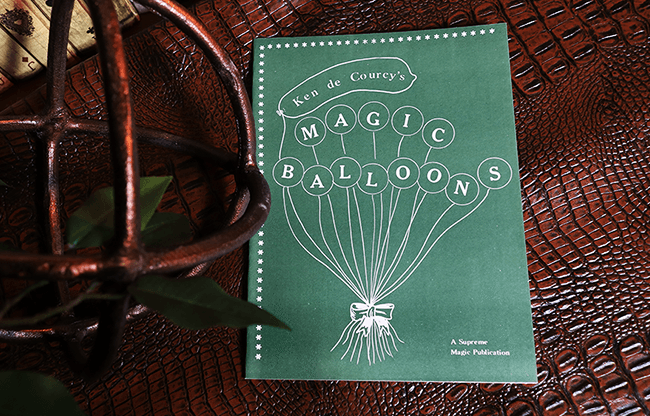 Magic Balloons by Ken de Courcy - Book