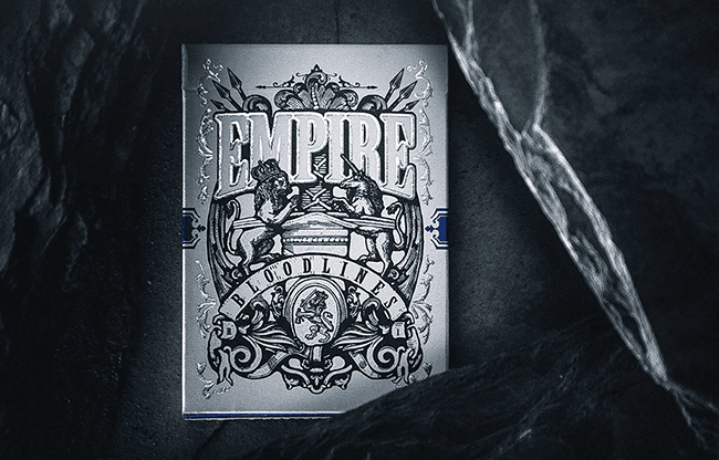 Empire Bloodlines (Royal Blue) Playing Cards