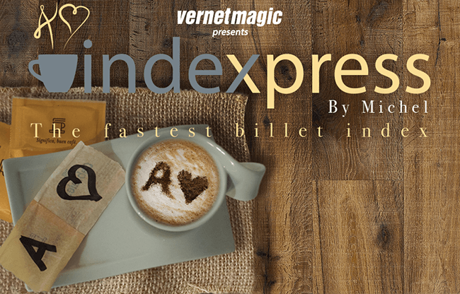 Indexpress (Gimmick and Online Instructions) by Vernet Magic - Trick