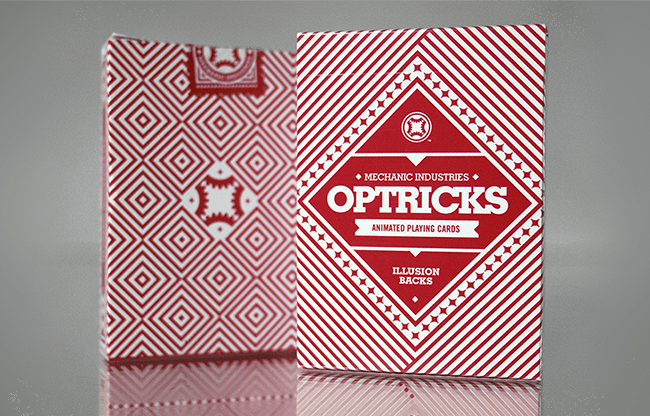 Mechanic Optricks (Red) Deck by Mechanic Industries