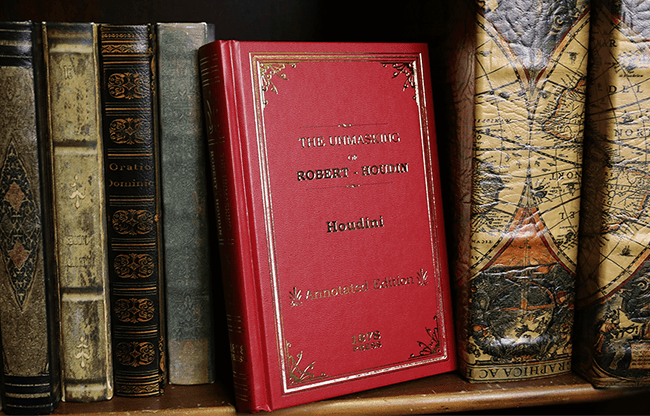 The Unmasking of Robert Houdin (Deluxe) by Harry Houdini - Book