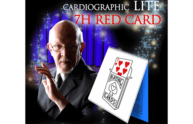 Cardiographic LITE RED CARD by Martin Lewis - Trick