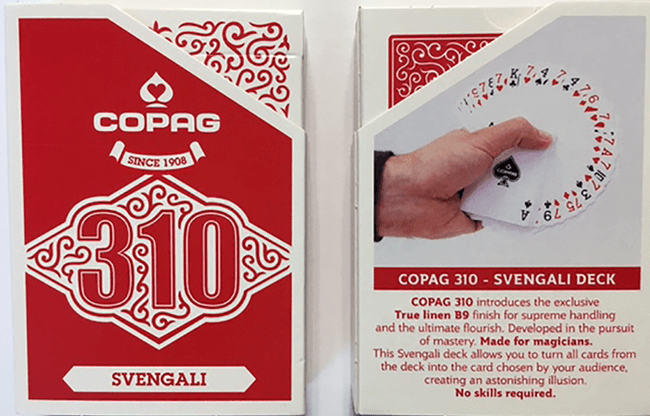 Copag 310 Svengali (Red) Playing Cards