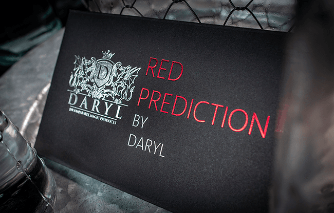 The Red Prediction (Gimmicks and Online Instruction) by DARYL- Trick