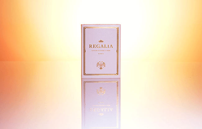 Regalia White Playing Cards by Shin Lim
