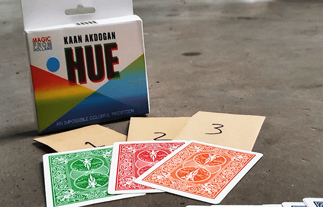 HUE Red (Gimmicks and Online Instructions) by Kaan Akdogan and MagicfromHolland - Trick