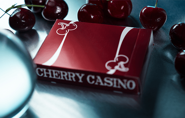 Cherry Casino (Reno Red) Playing Cards By Pure Imagination Projects