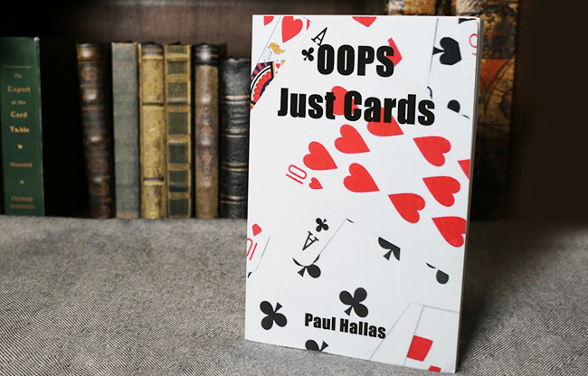 OOPS Just Cards by Paul Hallas - Book