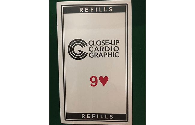 9H Refill Close-up Cardiographic by Martin Lewis - Trick