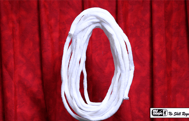 SUPER SOFT WOOL ROPE NO CORE 25 ft. (Extra-White) by Mr. Magic - Trick