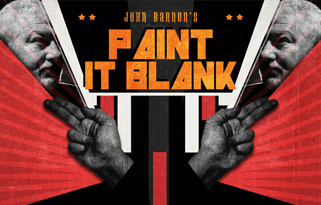 BIGBLINDMEDIA Presents John Bannon's Paint It Blank (Gimmicks and DVD) - DVD