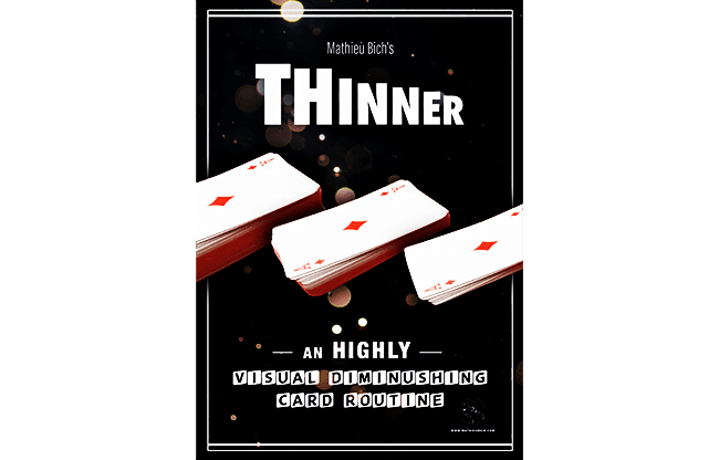 THINNER (Gimmick and Online Instruction) by Mathieu Bich