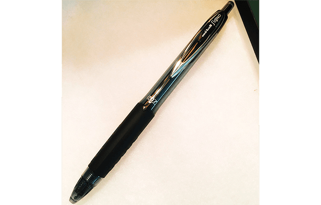 Uni-Ball Signo Recommended Pen - Trick