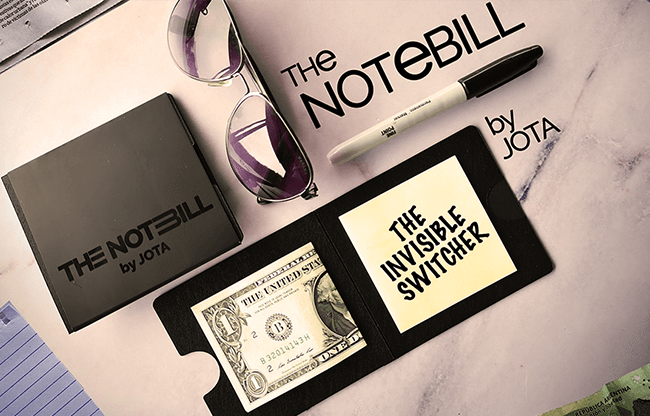 The NOTEBILL (Gimmick and Online Instructions) by JOTA - Trick