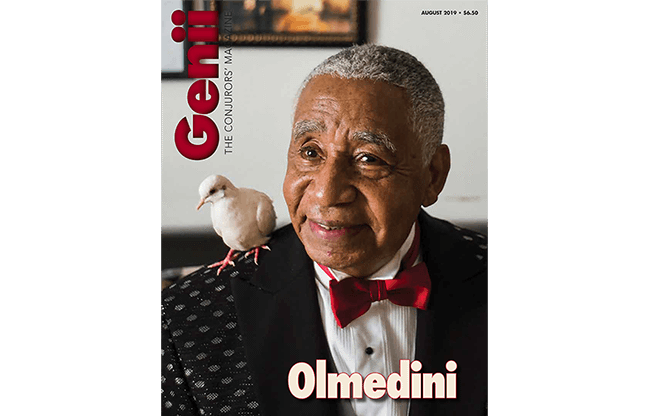 Genii Magazine "Olmedini" August 2019 - Book
