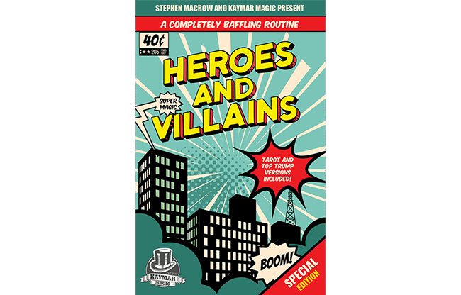 Heroes and Villains (Gimmicks and Online Instructions) by Stephen Macrow and Kaymar Magic