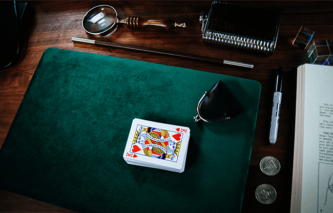 Suede Leather Medium Pad (Green) by TCC - Trick