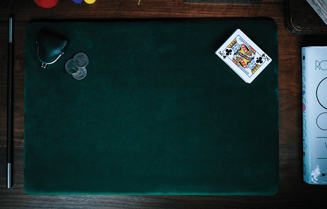 Suede Leather Large Pad (Green) by TCC - Trick