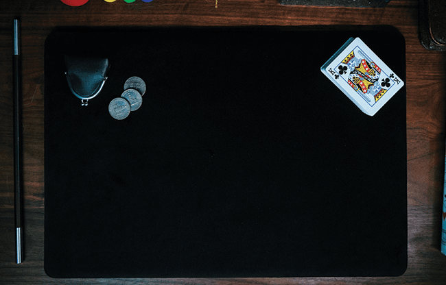 Suede Leather Large Pad (Black) by TCC - Trick