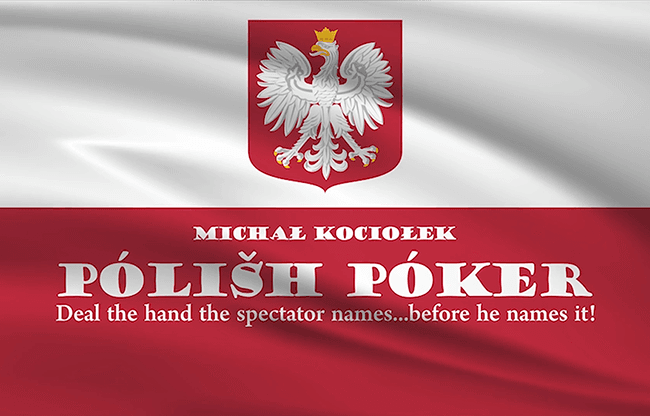 Polish Poker (Gimmicks and Online Instructions) by Michal Kociolek - Trick