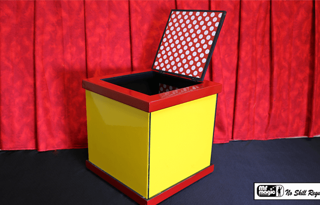 Mirror Box (Wood/Folded) by Mr. Magic - Trick