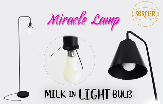 Miracle Lamp Milk in Light Bulb with Remote STAGE by Sorcier Magic - Trick
