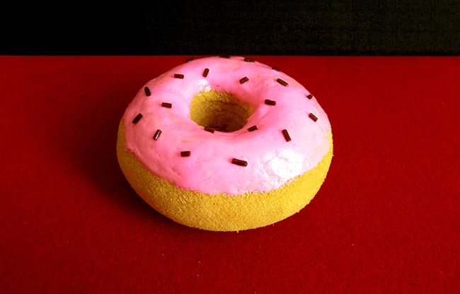 Sponge Pink Doughnut (Sprinkles) by Alexander May - Trick
