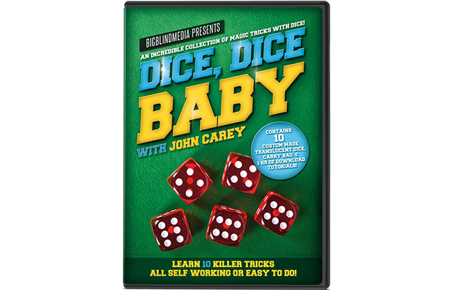 BIGBLINDMEDIA Presents Dice, Dice Baby with John Carey (Props and Online Instructions) - Trick