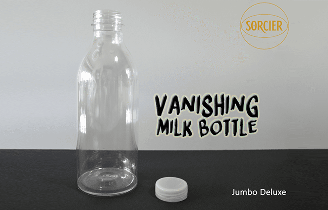 Vanishing Milk Bottle (JUMBO DELUXE) by Sorcier Magic - Trick