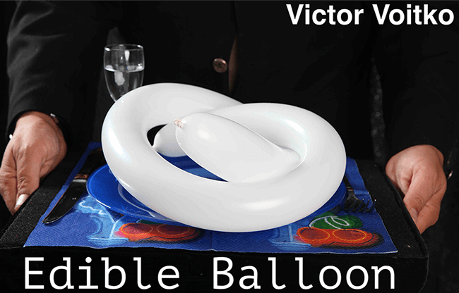 Edible Balloon by Victor Voitko (Gimmick and Online Instructions) - Trick
