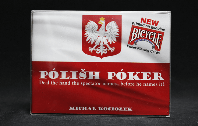 Bicycle Edition Polish Poker  (Gimmicks and Online Instructions) by Michal Kociolek - Trick