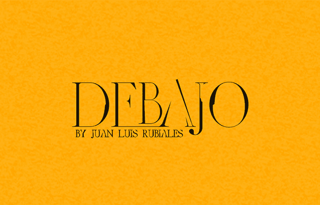 Debajo (Gimmick and Online Instructions) by Juan Luis Rubiales - Trick