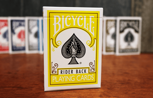 Bicycle Yellow Playing Cards by US Playing Cards Co