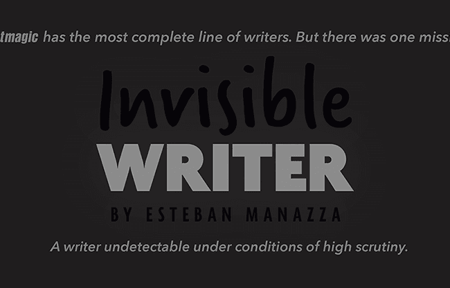 Invisible Writer (Grease Lead) by Vernet - Trick