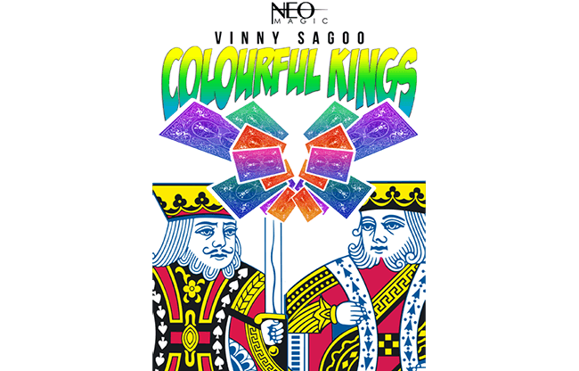 Colorful Kings (Gimmick and Online Instructions) by Vinny Sagoo - Trick