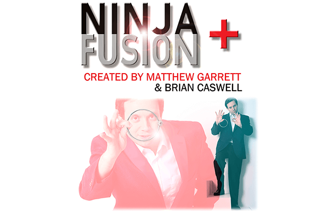 Ninja+ Fusion in Dark Black (With Online Instructions) by Matthew Garrett & Brian Caswell - Trick