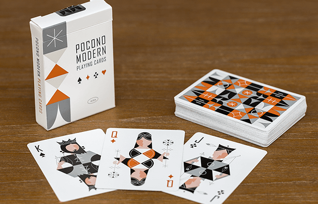 Retro Deck (White) Playing Cards
