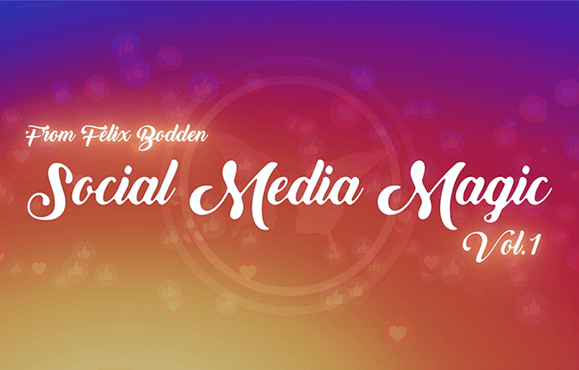 Social Media Magic Volume 1 (DVD and Gimmicks) by Felix Bodden - DVD