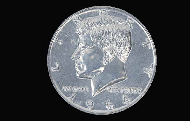 JUMBO 3 inch Half Dollar - Trick