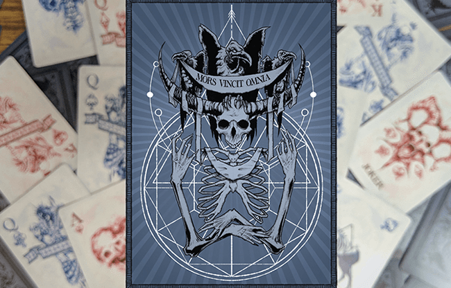 Mors Vincit Omnia Playing Cards by Any Means Necessary