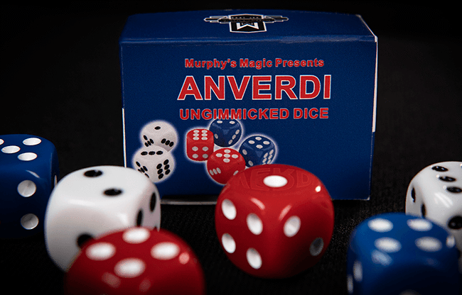 NON GIMMICKED DICE 6 PACK/MIXED by Tony Anverdi - Trick