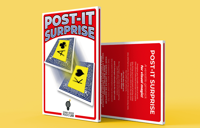 Post It Surprise (Gimmicks and Online Instructions) by Sonny Boom - Trick