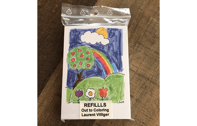 Refill (50) for Out To Coloring (STAGE) by Laurent Villiger - Trick
