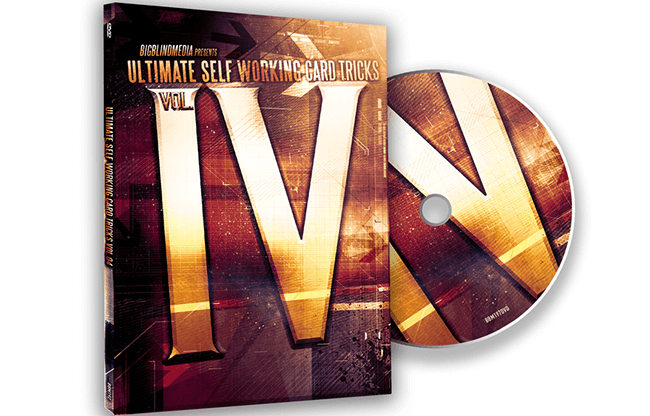 BIGBLINDMEDIA Presents Ultimate Self Working Card Tricks Volume 4 - DVD