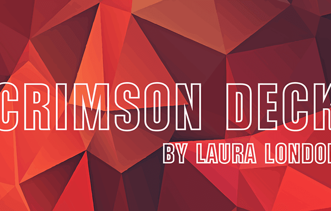 Crimson Deck (Gimmicks and Online Instructions) by Laura London and The Other Brothers - Trick