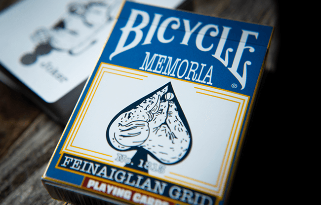 Memoria Deck (Feinaiglian Grid) Playing Cards