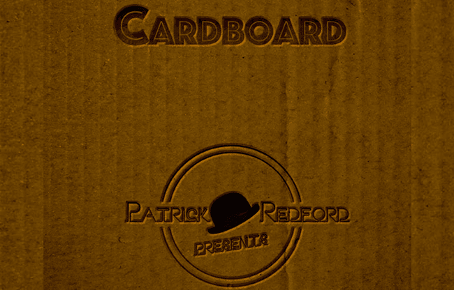 CARDBOARD The Book by Patrick G. Redford - Book
