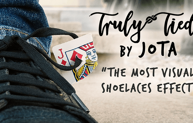 Truly Tied BLACK (Gimmick and Online Instructions) by JOTA - Trick